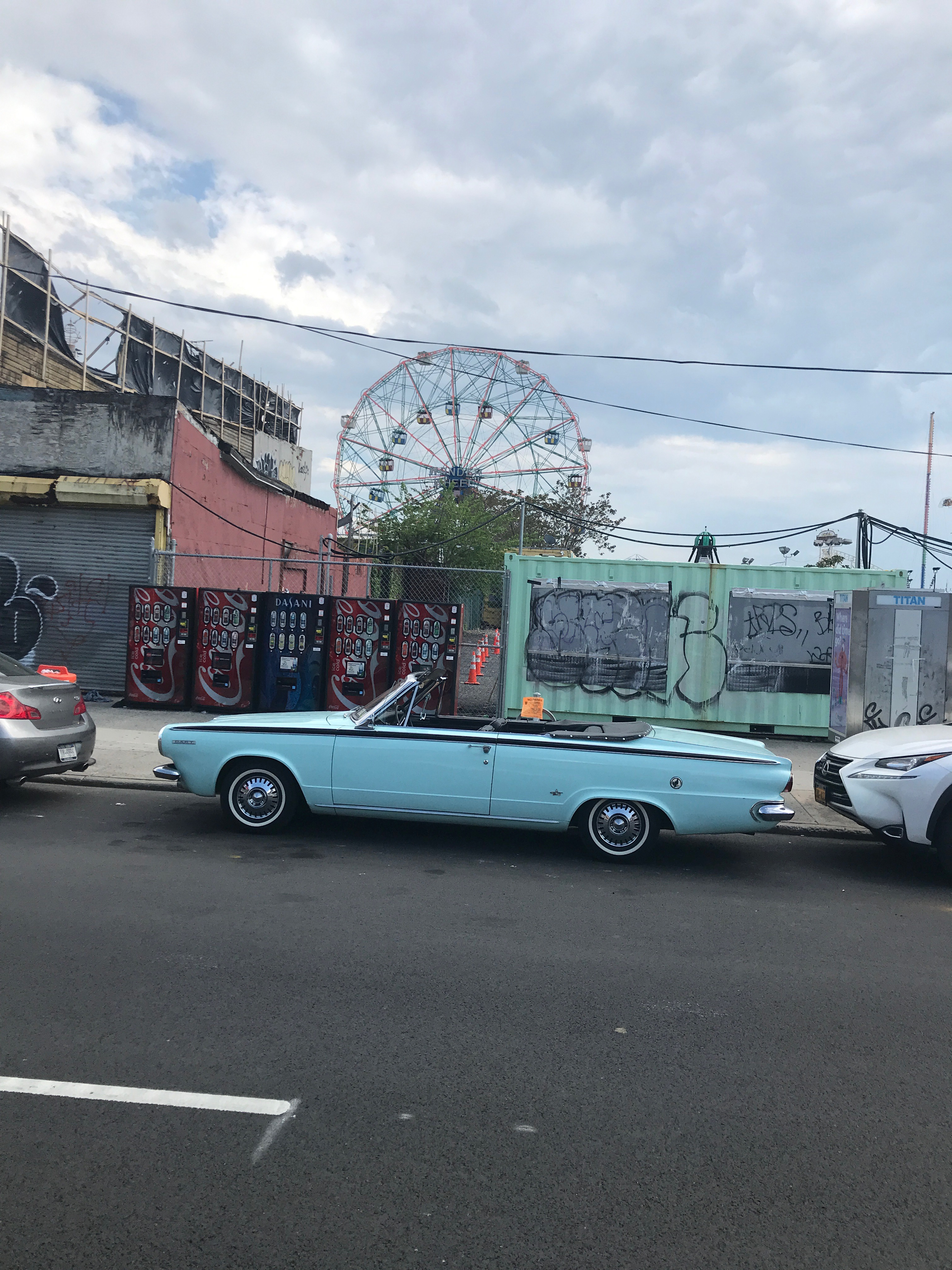 In Iconic Coney Island Brooklyn USA