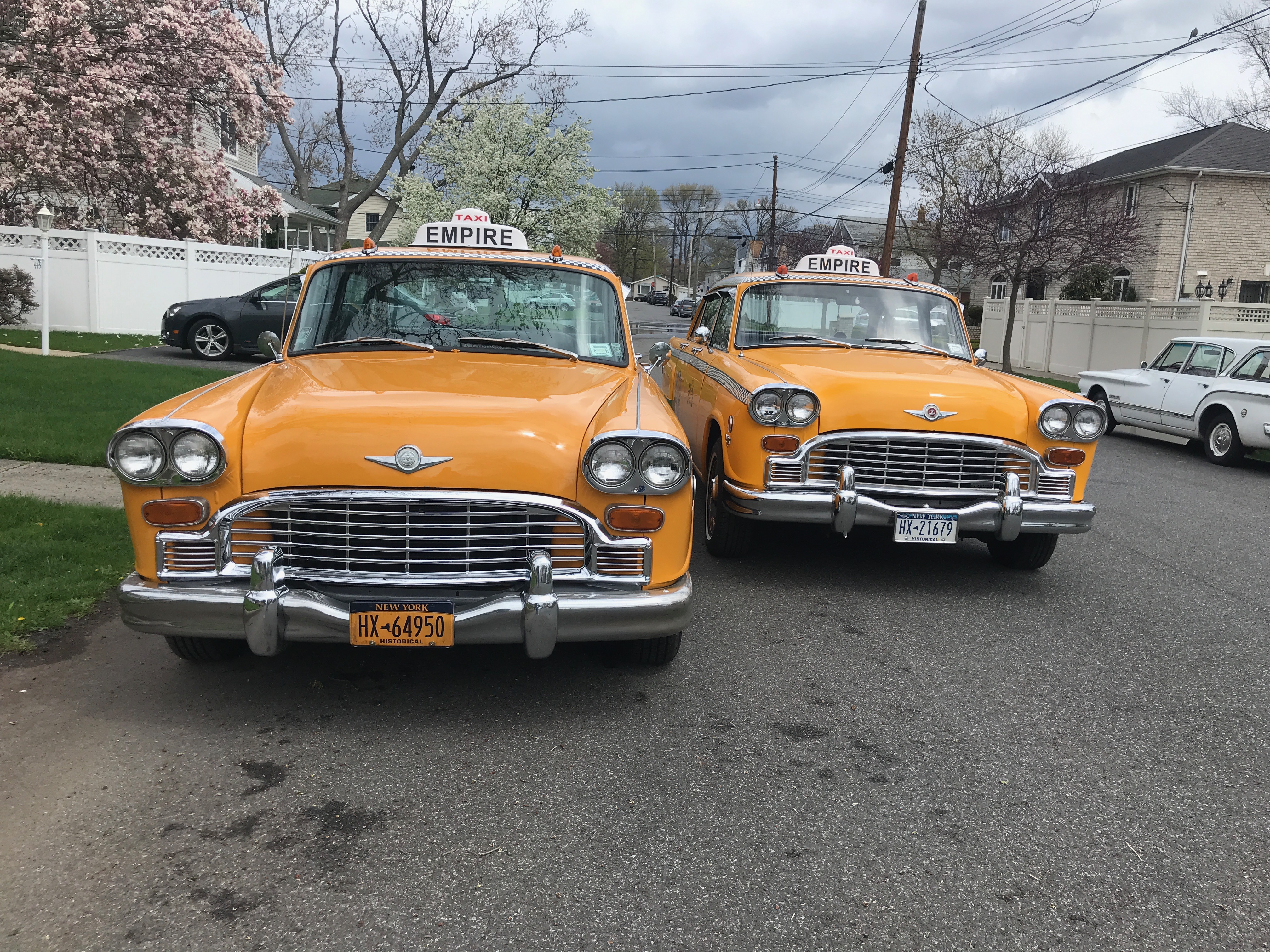Yellow Checker Cab